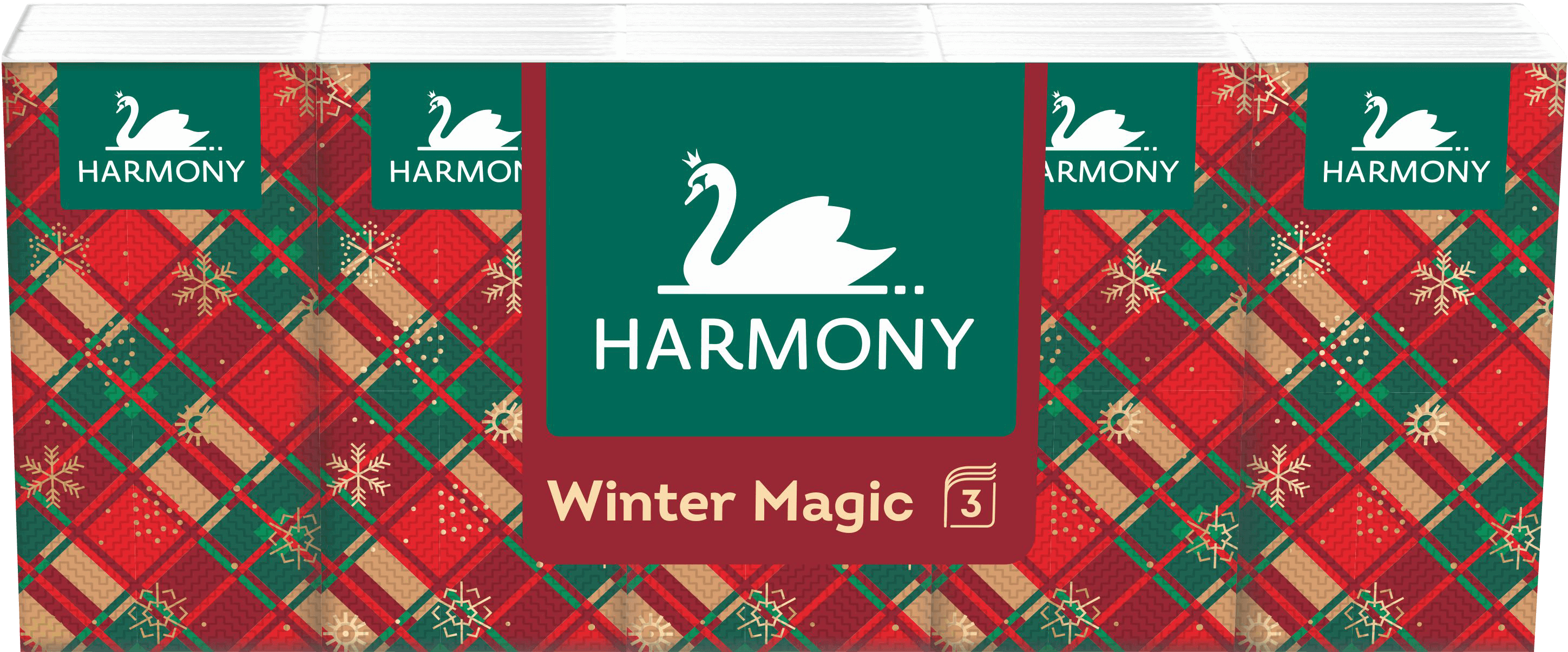 Hygienické vreckovky Prima soft 3-vrstvové 10x10ks Harmony